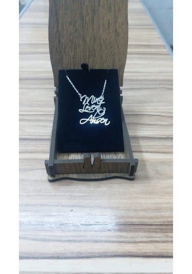 Üç Isimli Estetik Kolye 535200557