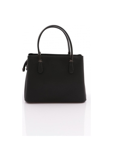 Dgn 549 Kadin Çiçek Süslemeli Fermuarli Çanta 549-2323-R1534 Siyah