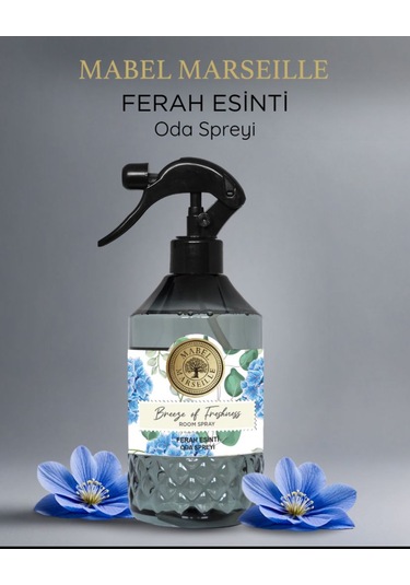 Mabel Marseille Çubuklu Oda Kokusu Ferah Esinti 100 Ml + 500ml Oda Spreyi Ferah Esinti Ferahlık