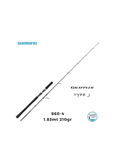 Shimano Grappler Type J S60-4 1.83mt 210gr S2p Jigging Kamış