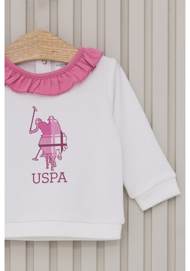 U.s. Polo Assn. Kız Bebek Krem Pijama Takım 50322775-vr071 KREM U.s. Polo Assn. Kız Bebek Krem Pijama Takım 50322775-vr071 KREM
