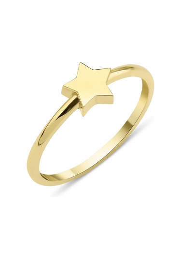 Fiyonk Kuyumculuk 14 Ayar Altın Yıldız Yüzük 001