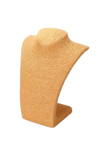 Trendooze Tutucu Standı Sarı Mücevher Manken M Kolye Kolye Göğüs Ekran Ekran Ku