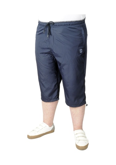 Mode Xl Büyük Beden Erkek Deniz Şortu Long 21450 Lacivert 001