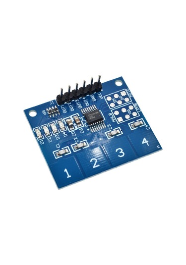 Arduino Uyumlu 4 Kanal Dijital Dokunmatik Sensör