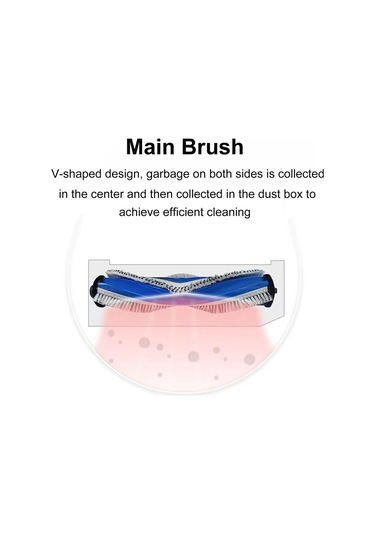 Leasetake Ecovacs Deebot T30 Omni / T30 Pro Omni Robot Süpürge Aksesuarları Yan Fırça Hepa Filtre Paspas Bezi