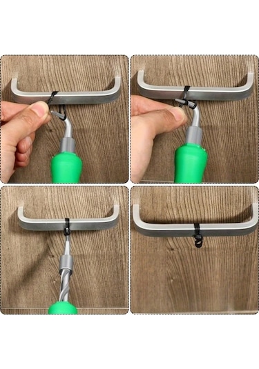 Willowhaven Rastgele Renk Çelik Tel Bağlama Kancası Beton Metal Çit Ve Duvar Aparatı Diğer