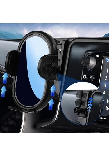 Dashanshop Jetour T2 T1 Traveller 2024 2025 5.6inç Yerçekimi Tipi Gps Navigasyon Telefon Tutucu