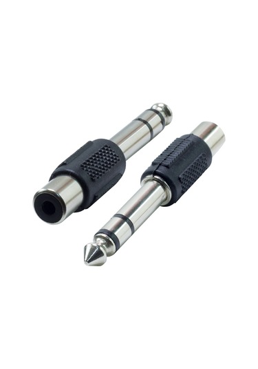 Ayt 6,3 Mm Mono Erkek 1 Tos Dişi Jack Soket