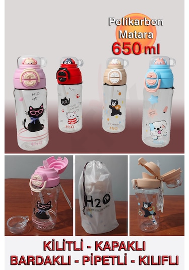 Polikarbon Matara - 650ml Bej