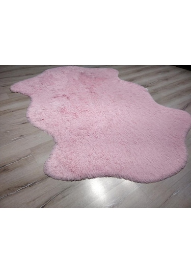 Doğuş Tavşan Tüyü Pembe 2K Post Halı 80 x 140 Cm