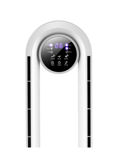 Woox Uzaktan Kumandalı Aktif Karbon Filtreli Zaman Ayarlı Dijital Ekran Hava Temizleyici Ve Hava Soğutucu Beyaz