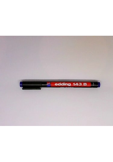 Edding Asetat Kalemi Permanent B Seri Kesik Uç 1-3 MM Mavi 143B
