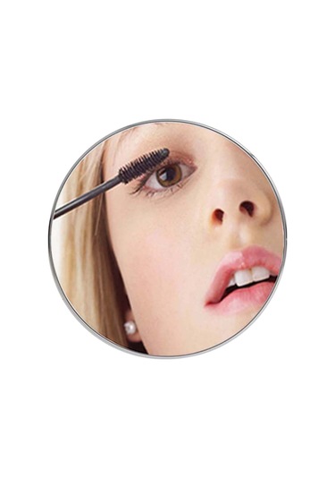 Vantuzlu Makyaj Aynası 5x Büyüteçli Krom Ayna 20cm MB056