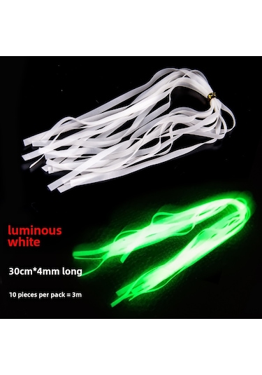 Mufunye Deniz Ve Göl Balıkçılığı İçin Parlak Işıkli Spiral Renkli Yüzen Böcek Kanca Ve Demir Balık Yemi Seti Beyaz Işıklı Şerit