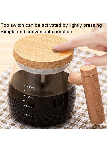 Ganzhoushop Stil: Sones Şarj Renkli Otomatik Kupası, Kupası Kupa Karıştırma Kahve Elektrikli Edilebilir Akçaağaç 400ml Zx - Hızlı Şarj Özellikli Diğer