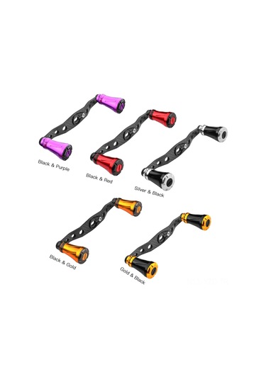 Yuntech01 Karbondioksit Ve Alyuminyum Alaşımlı Dıy Balık Makinesi Kolu - Geliştirilmiş Kullanıma Dair, Gri-siyah Rengi 5 , 11x4 Cm, 32.4g