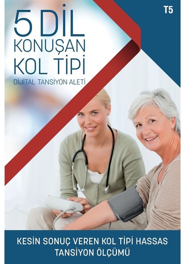 5 Dil Konuşan Tansiyon Aleti Almanca Ingilizce Rusşa Türkçe Arapça