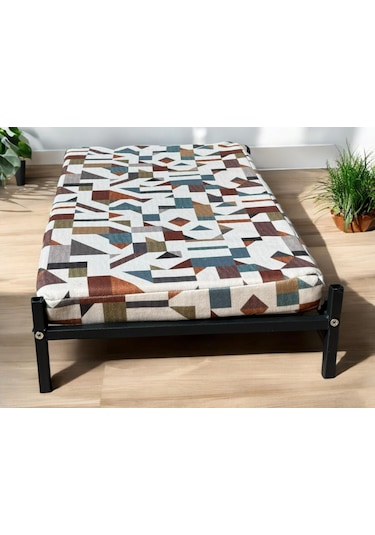 Ed Pet Dizayn İronbed Kedi Köpek Yatağı Siyah 30 x 50 CM