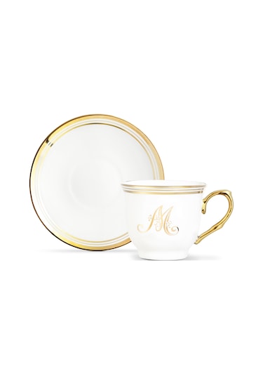 Madame Coco Lena 2'li Kahve Fincan Takımı - Renkli - 90 Ml Çok Renkli