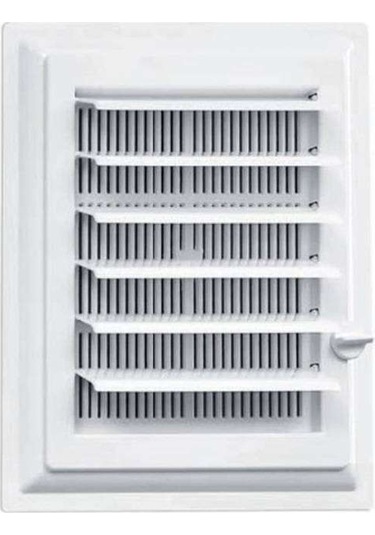 Sgs Banyo-Wc Havalandırma Menfezi Panjurlu 25x45cm SGS6230 Beyaz