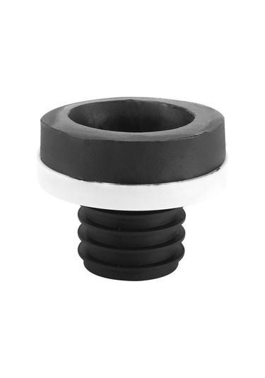 Trendooze Tuvalet Flanş Halkası, Drenaj Önleyici, Siyah, Pratik Tasarım Siyah