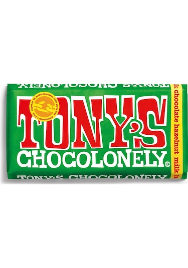 Tony's Chocolonely Milk Chocolate Hazelnut 180 G