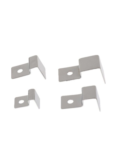 Homyl 4 Adet Paslanmaz Çelik Akvaryum Balık Tankı Cam Kapak