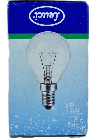 Leuci 40W 230V E14 3000K Sarı Cam Halojen Top Ampul