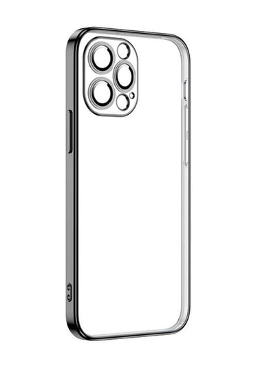 Apple Uyumlu iPhone 13 Pro Uyumlu Zore Krep Kılıf-siyah Siyah -