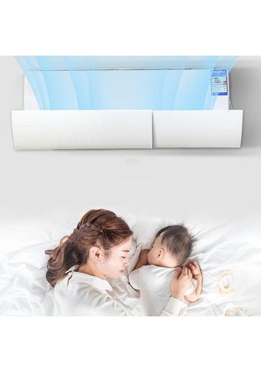 Ayarlanabilir Klima Önleyici Rüzgar Doğrudan Üfleme Hava Kalkanı Deflektör Bölme Paneli