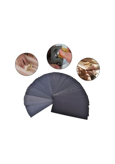 Kağıt Zımpara Su Zımpara Seti 320-600-800-1200-1500 2 Şer Adet