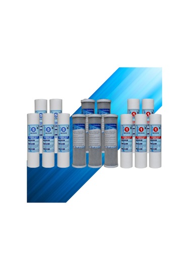 WaterMelon Açık Kasa Su Arıtma Cihazı Filtresi Paket 5 Takım