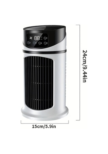 Motion003 Beyaz Taşınabilir Klima Nemlendirici Fan Usb Soğutucu 3ü 1 Arada Ofis Ve Ev Kullanımı Hava Koşullandırıcı