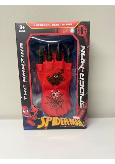Avengers Hero Model Spider-man Kırmızı Pençeli Eldiven