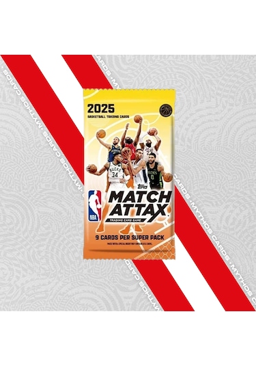 Topps Match Attax Nba 2025 Super Pack - Paket