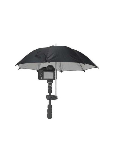 Tongxida 50cm Kamera Şemsiye, Ayarlanabilir Telefon Şemsiyesi Klipsli Güneşlik