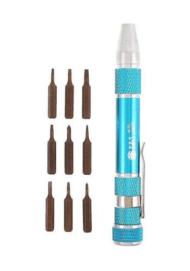 Dancemonkey Yüksek Kaliteli Bst927 Manyetik Kollu S2 Kalem Tornavida Seti 9 Parça