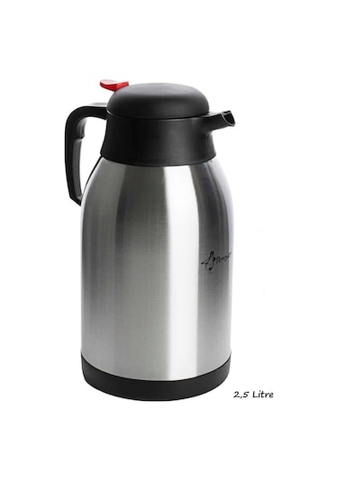 Penguen Png-1250p 2,5 Litre Çift Katlı Çelik Çay Termosu