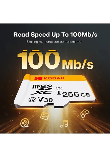 Novahub Kodak Sürüş Kaydedici Özel Hafıza Kartı 64 Gb Araba Tf Küçük Kart Yüksek Hız 64gb
