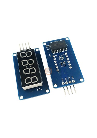 Tm1637 Modül 4 Digit Led Display Saat Ekran Modülü 5v 7 Segment