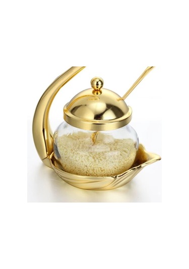 Westworld Seramik Çeşni Tencere Porselen Şekerlik Altın Tuz Kapları Biber Kutuları Mutfak Dekoru