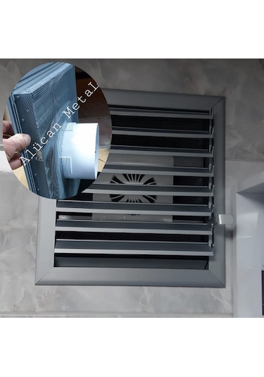 Aspiratörlü, Fanlı Banyo Havalandırma Menfezi