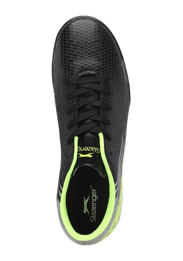 Slazenger CARLO I Erkek Halı Saha Siyah / Yeşil Futbol Ayakkabısı