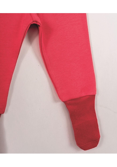 Çoraplı Pijama Takım Melanj