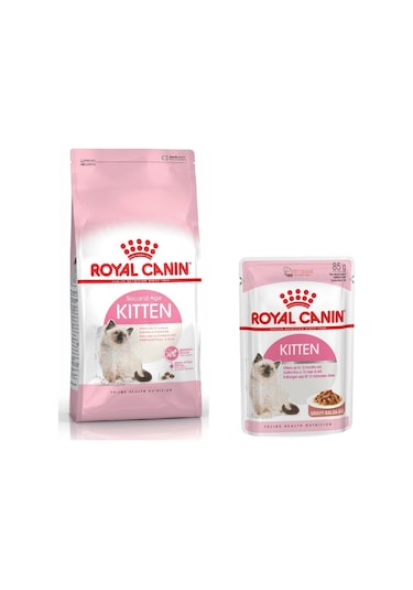 Royal Canin Kitten Yavru Kedi Maması 2 KG + Royal Canin Kitten Pouch Yavru Kedi Maması 85 G