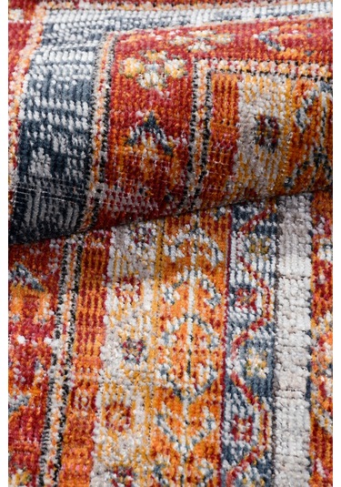 Arkaik Halı Koleksiyonu Zamansız Dokulu Desen, Tozumaz, Kolay Temizlik, İnce Form Renkli