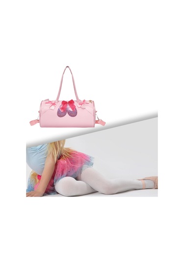 Homyl Bale Çantası Naylon Rahat Sevimli Yuvarlak Dans Jimnastik Ayakkabı Modeli