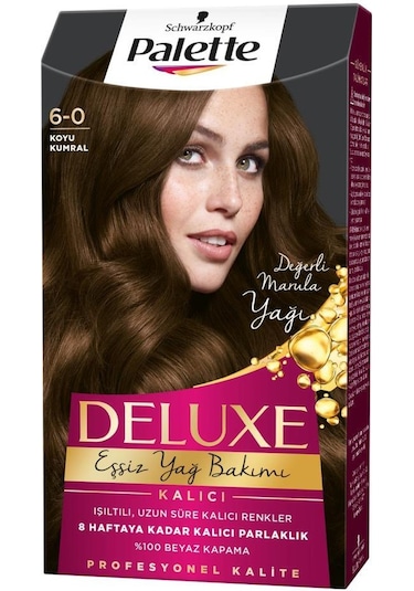 Palette Deluxe 6 - 0 Koyu Kumral X 2 Adet Saç Boyası