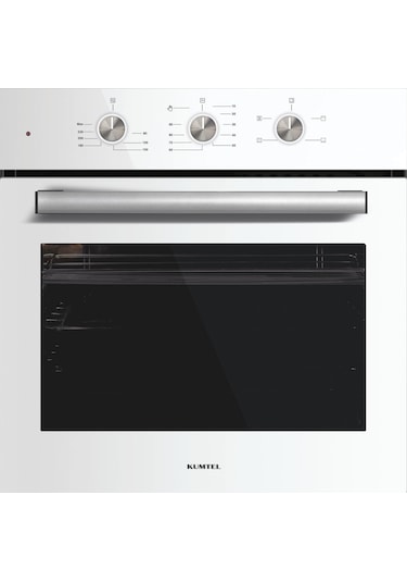 Kumtel Kristal B66-SF2 (MT) (PLUS) - KO-40 TAHDF - DA6-830 Beyaz Ankastre Set